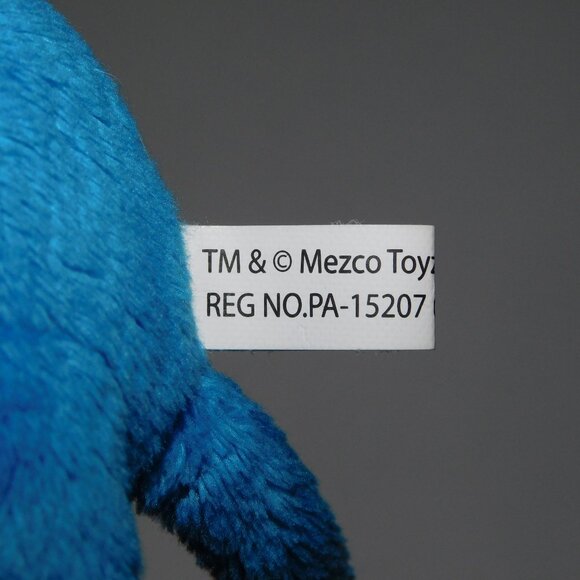 Mezco Toyz Creepy Cuddlers Zombie Blue Monkey Jangles 7" Plush Stuffed Toy - Picture 6 of 6